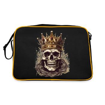 Halloween Skeleton King Sweet Sour Déguisement - Sac Retro - noir/or - Dos