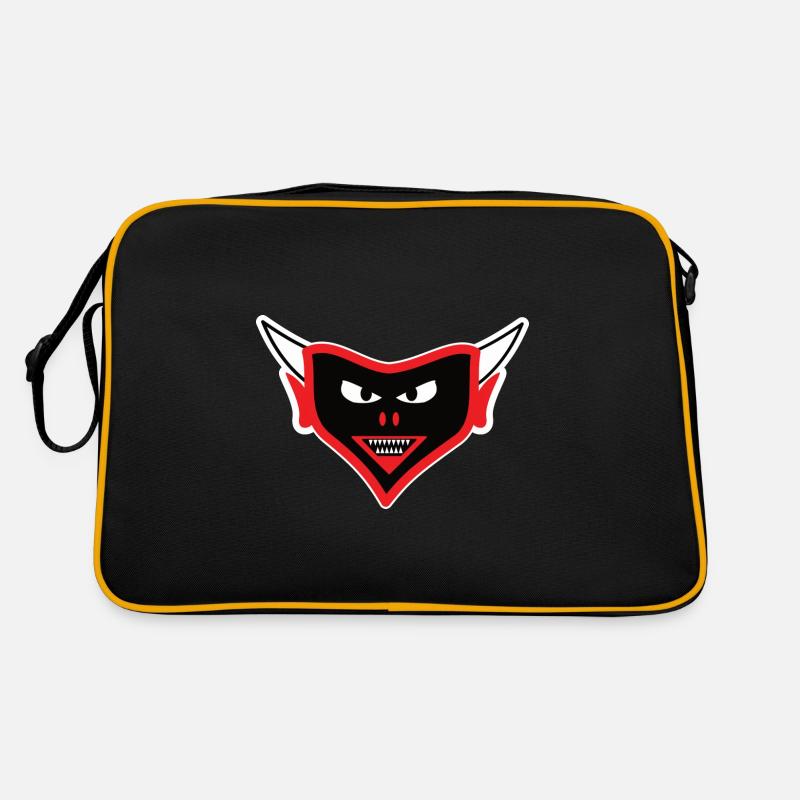 Teufel Design, le visage diabolique Sac Retro