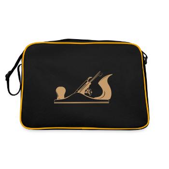 Schreiner Tool Planer Design - Retro Bag - black/gold - Back