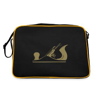Schreiner Tool Planer Design - Retro Bag - black/gold - Back