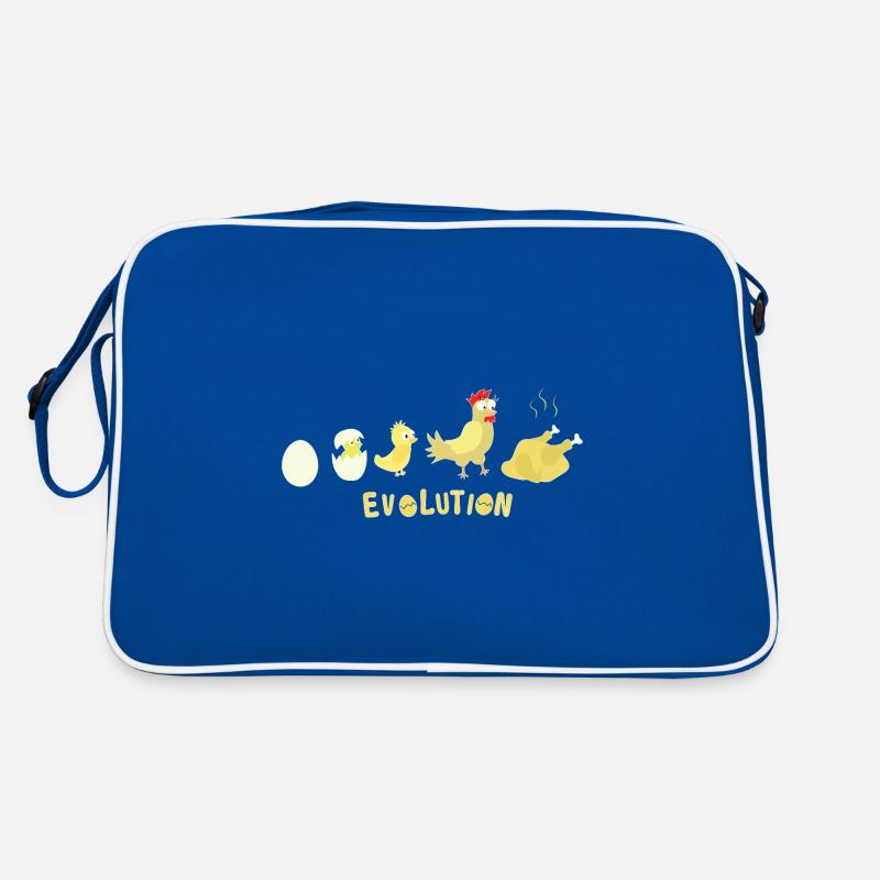 Evolution Oeuf Poulet Rôti Poulet BBQ Barbecue Sac Retro