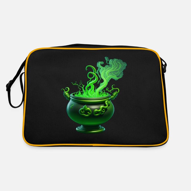 Witch's Cauldron Retro Bag