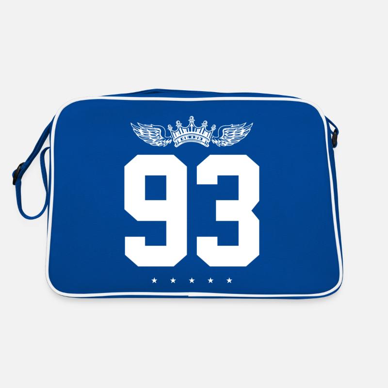 93 Couronne numérique Sac Retro