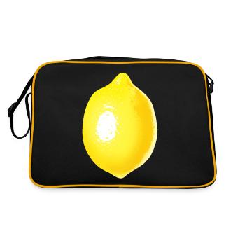 Citron - Sac Retro - noir/or - Dos