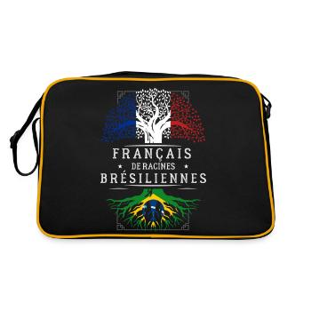 Racines Brésiliennes - Sac Retro - noir/or - Dos