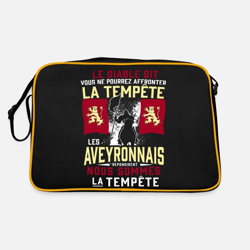 Tempête Aveyronnais Sac Retro