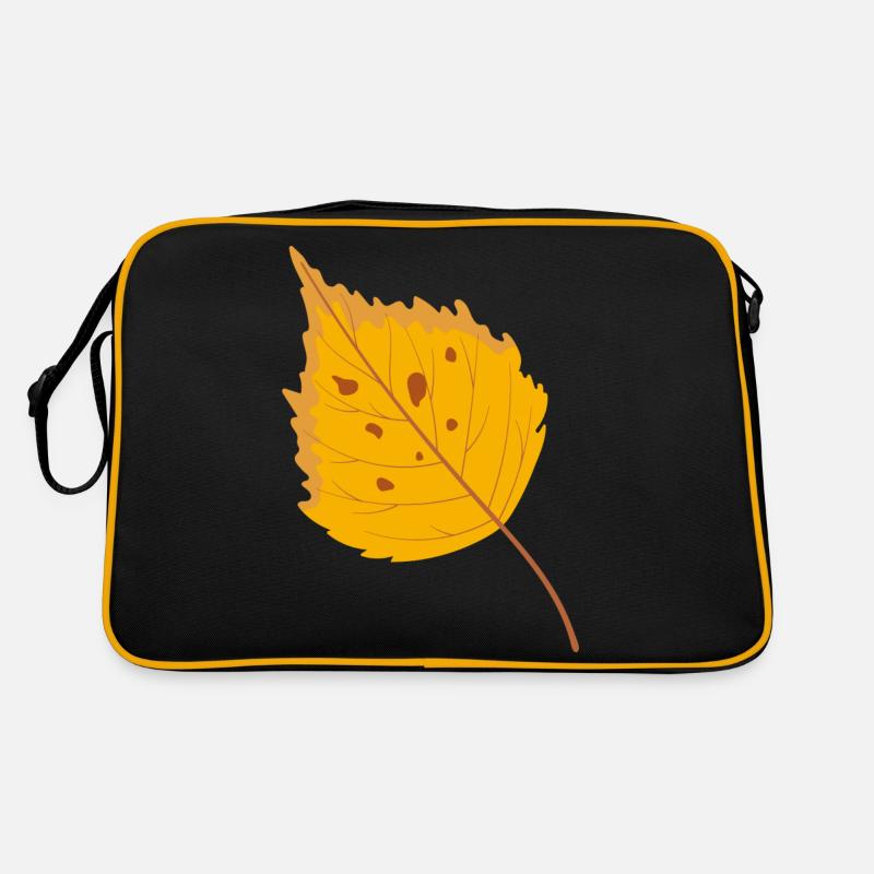 Birkenblatt Retro Tasche