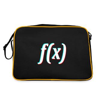 Function symbol - Retro Bag - black/gold - Back