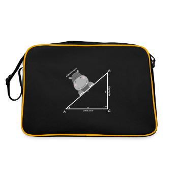 hippotenuse - Retro Bag - black/gold - Back