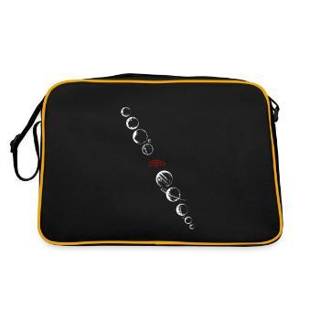 spacex - Retro Bag - black/gold - Back