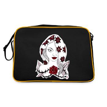 sorcière rouge - Sac Retro - noir/or - Dos