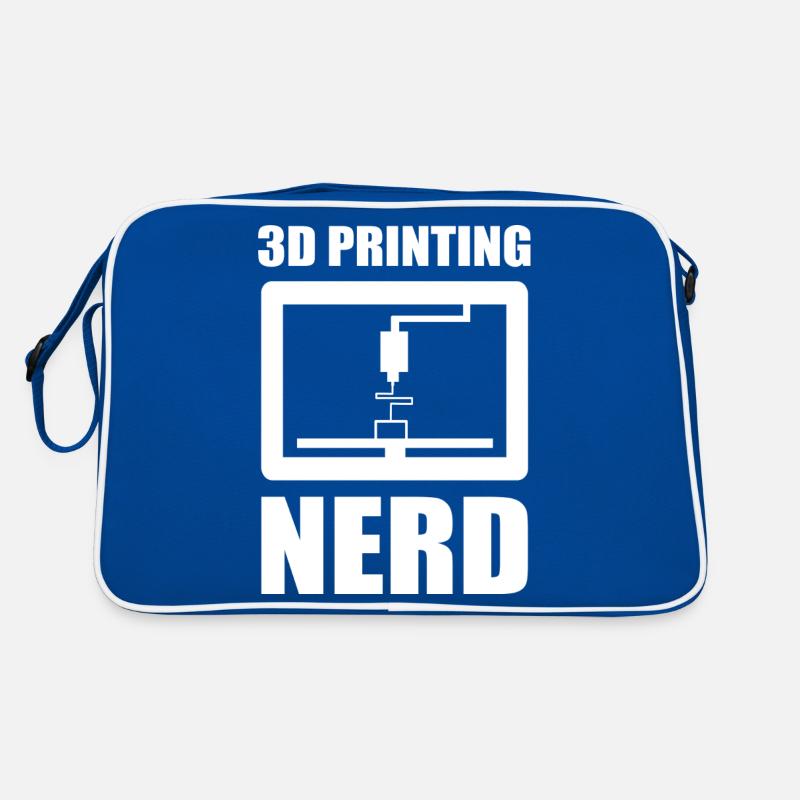 3D Printing Nerd - 3D Printer Nerd Retro Bag