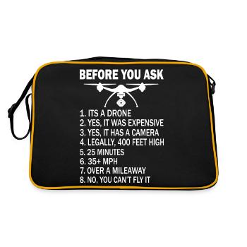 Drone FPV Drones - Retro Bag - black/gold - Back