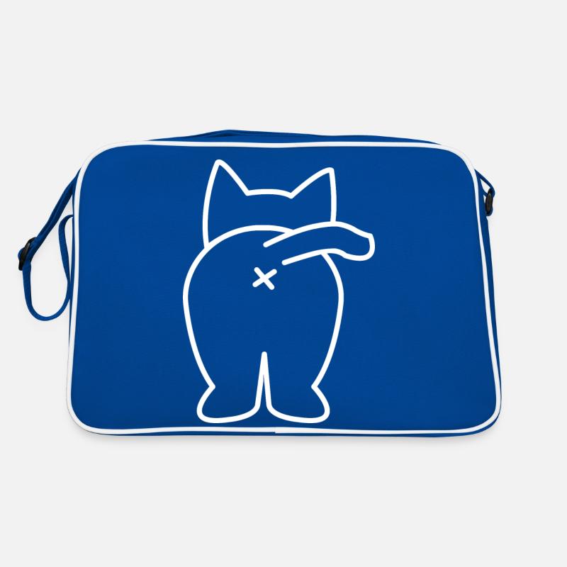 Chat Chat Chat Chat Motif Sac Retro