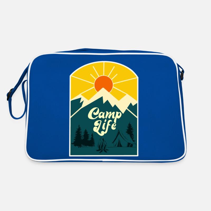 Camp-Leben Retro Tasche