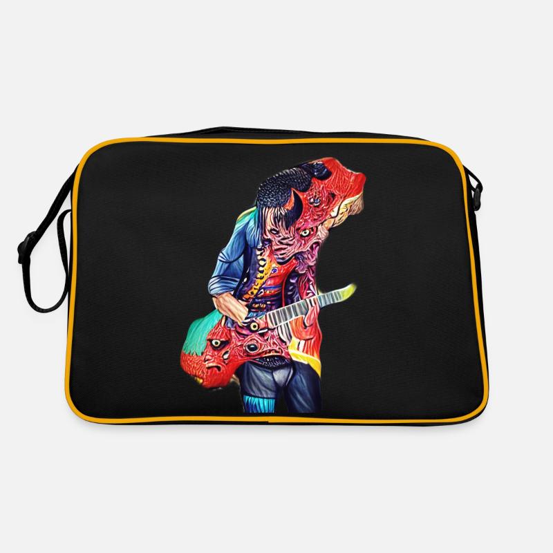 Demon Guitariste Sac Retro