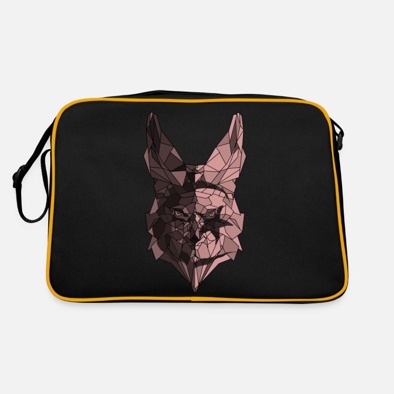 Fennec polygone drapeau de l'Algérie Sac Retro