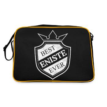 Enişte - Retro Bag - black/gold - Back