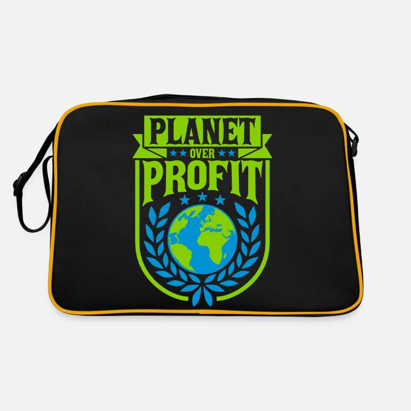 Planète sur le devis de profit Sac Retro