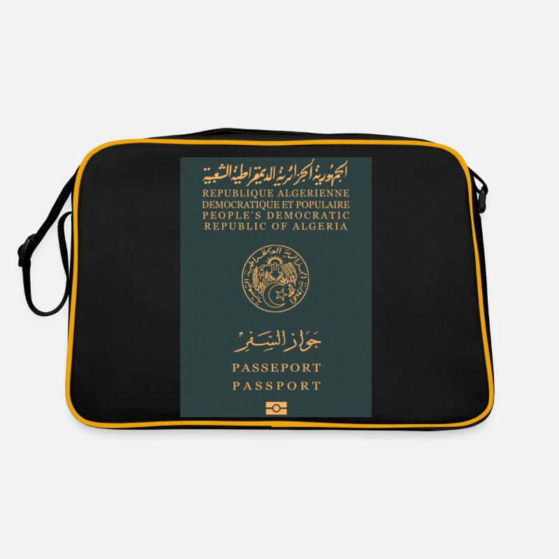 Algerischer Pass Retro Tasche