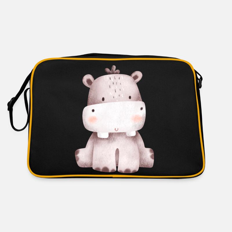 Hippopotame Sac Retro
