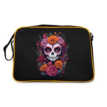 La Catrina 10 - Sac Retro - noir/or - Dos
