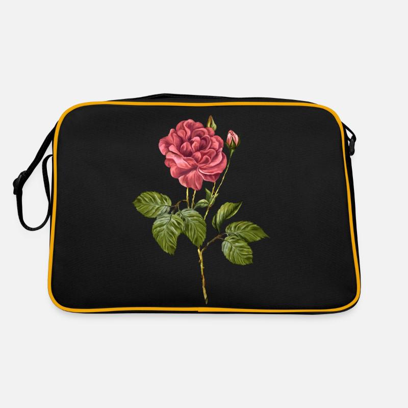 Fleur - Sac Retro - noir/or