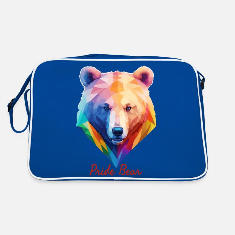 Stolzer Bär Retro Tasche