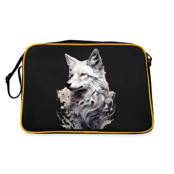 Renard polaire - Sac Retro - noir/or - Dos