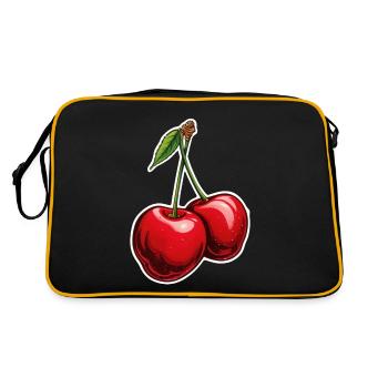 Cerises Jumelles - Sac Retro - noir/or - Dos