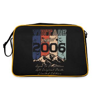 Millésime 2006 légendaire - Sac Retro - noir/or - Dos