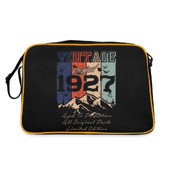 Millésime 1927 légendaire - Sac Retro - noir/or - Dos