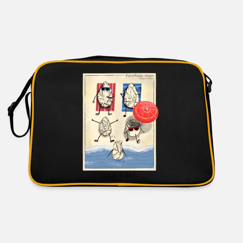Silex am Strand 2 Retro Tasche