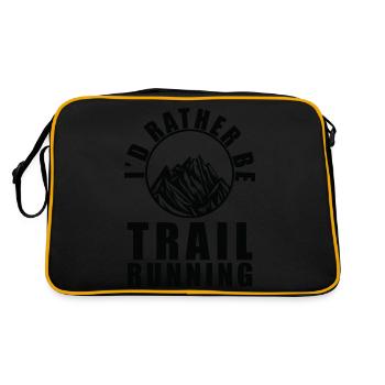 Trail Running Sports - Retro Bag - black/gold - Back
