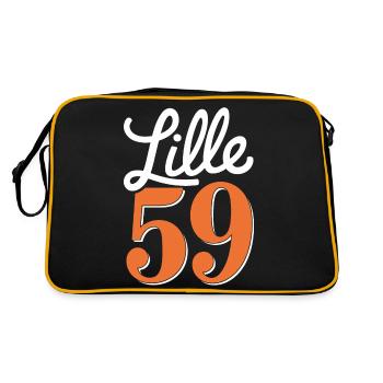 Lille 59 - Sac Retro - noir/or - Dos