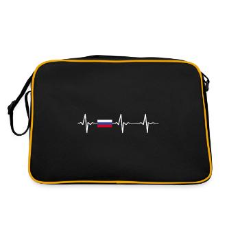 Russie - Sac Retro - noir/or - Dos