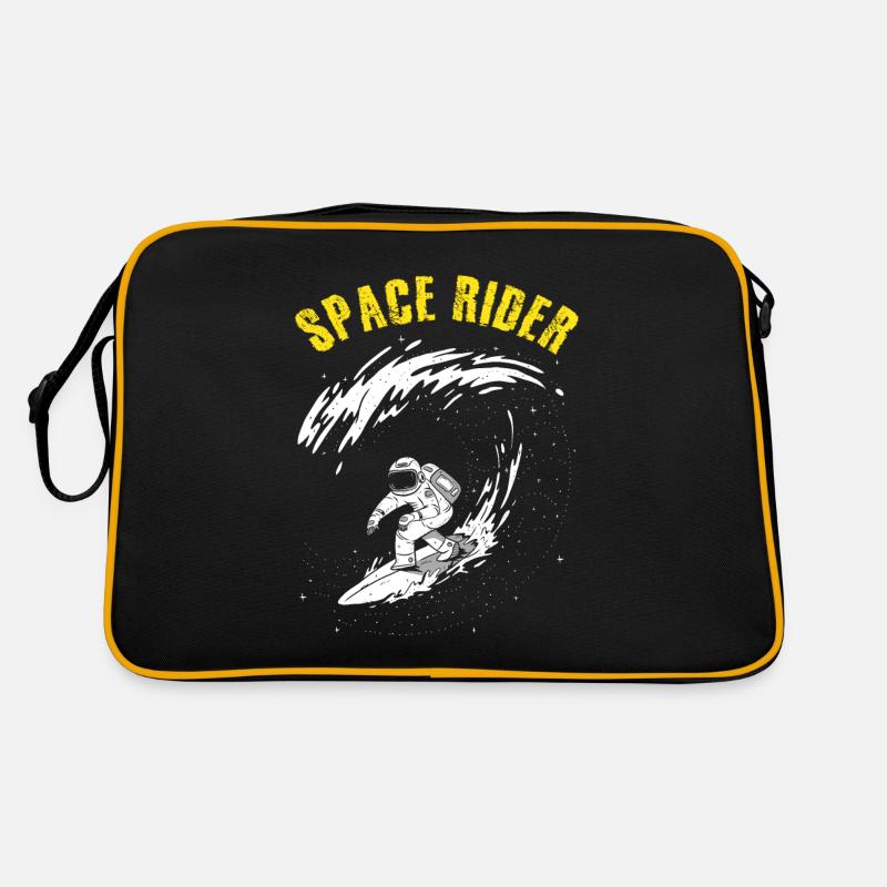 Surf Astronaute Space Rider Surfer Sac Retro