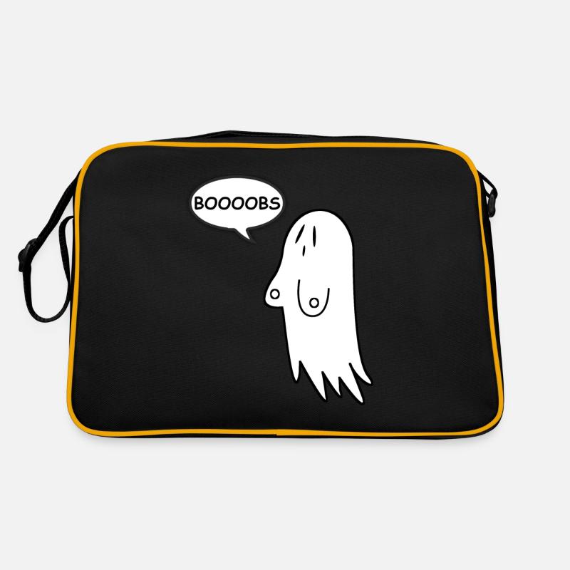 Boooobs | Boobs, Halloween, Ghost, Ghost Retro Bag