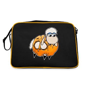 Wolly Sheepling dans Pumpkin Gaming - Sac Retro - noir/or - Dos