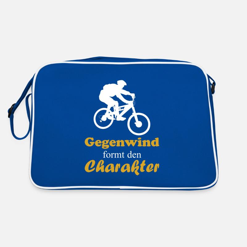 Gegenwind formt den Charakter Retro Tasche