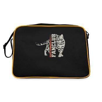 Chat du Bengale - Sac Retro - noir/or - Dos