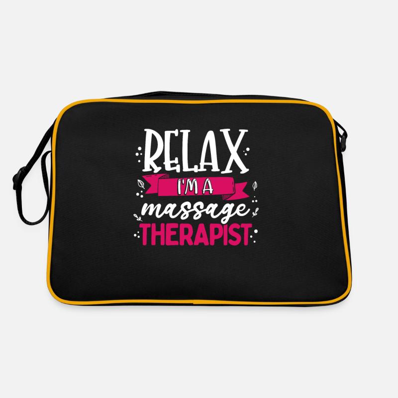 Massage Therapist Retro Tasche