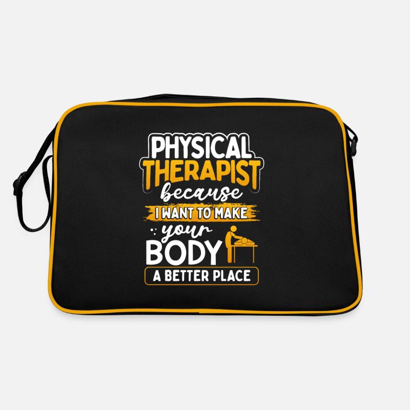 Physical therapist Retro Tasche