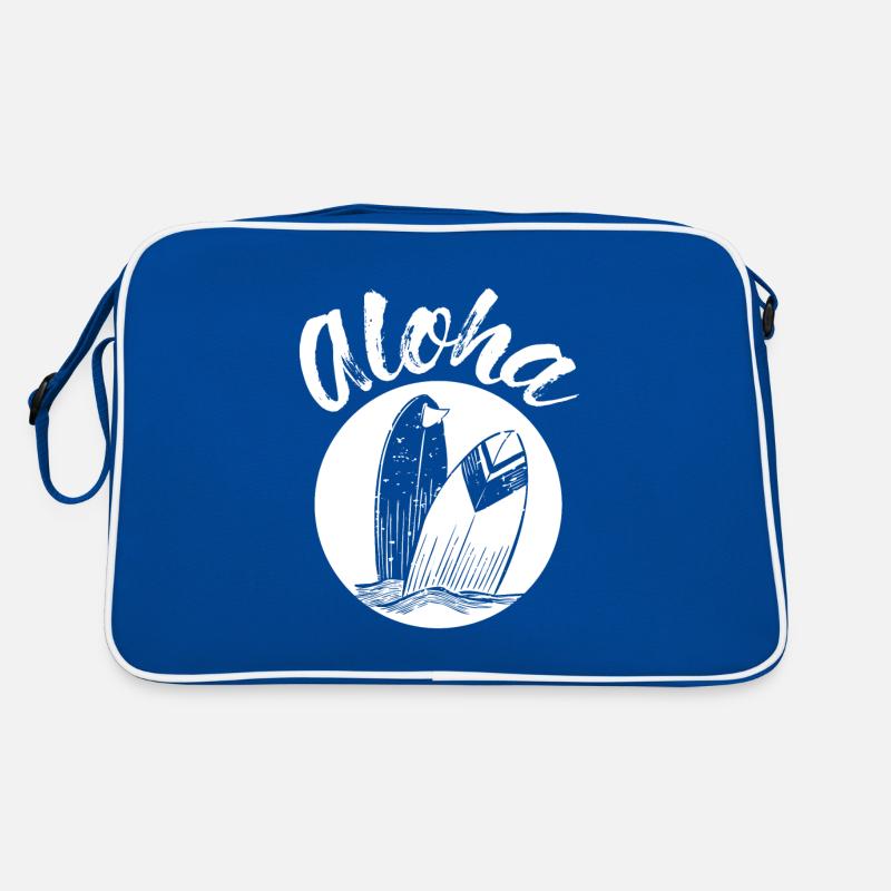 Aloha Surfer Surfing Retro Tasche