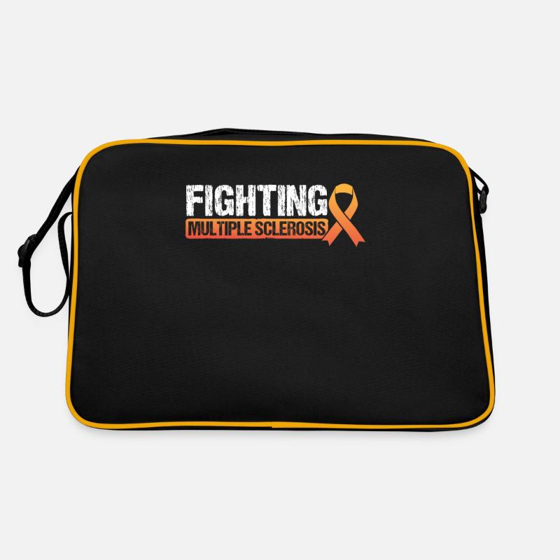 Fighting MS Multiple Sclerosis Awareness Retro Bag
