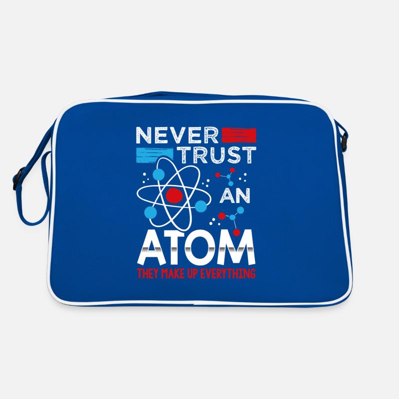 Never trust an atom science teacher Retro Bag
