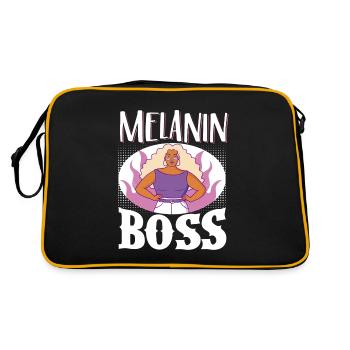 Feminist Women's Rights Female - Retro Bag - black/gold - Back