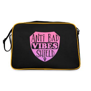 Feminist Women's Rights Female - Retro Bag - black/gold - Back