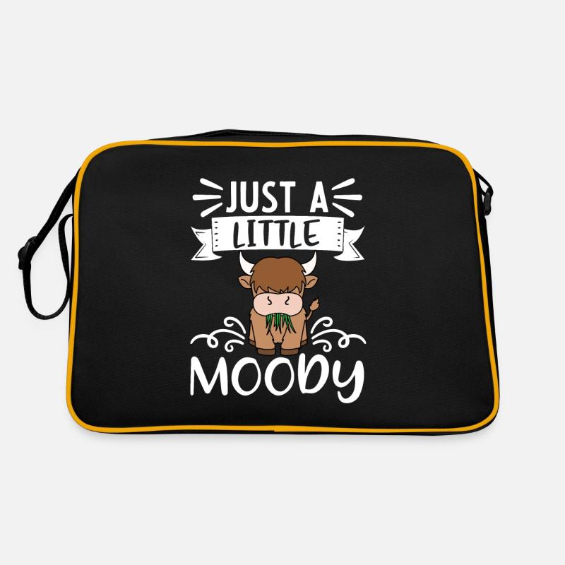 Vache bovine écossaise des Highlands Sac Retro