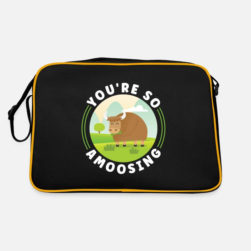 Vache bovine écossaise des Highlands Sac Retro